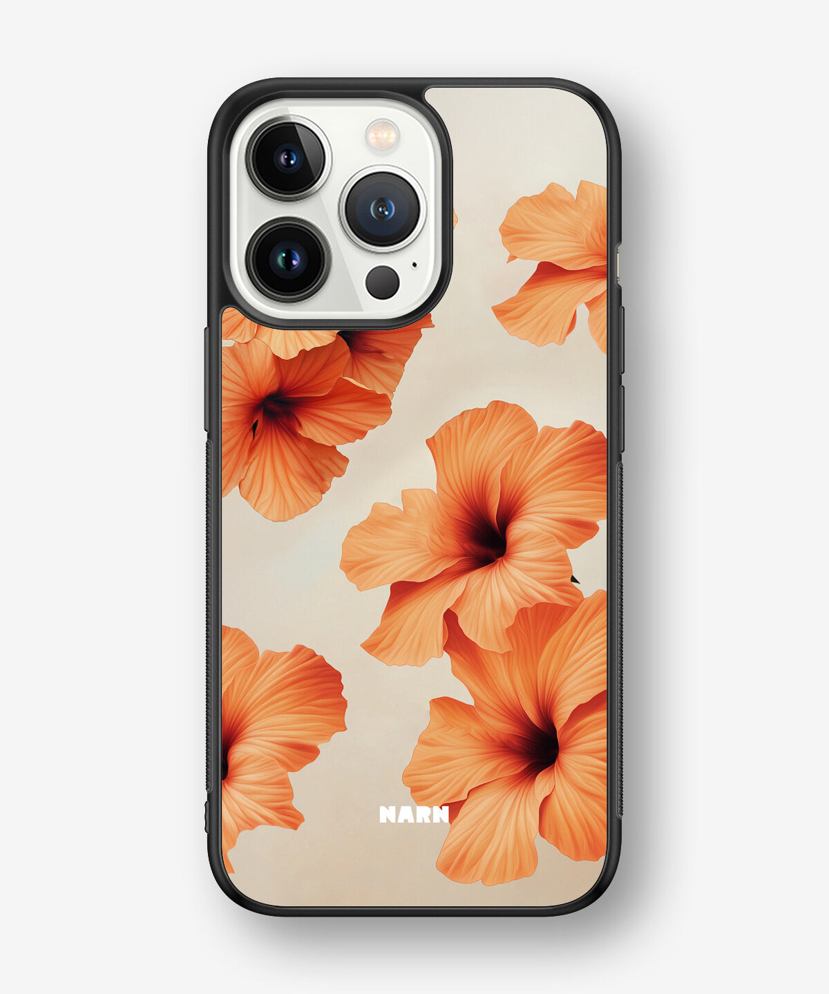 iPhone 13 Pro Hard Case – Hibiscus Dreams - View 1