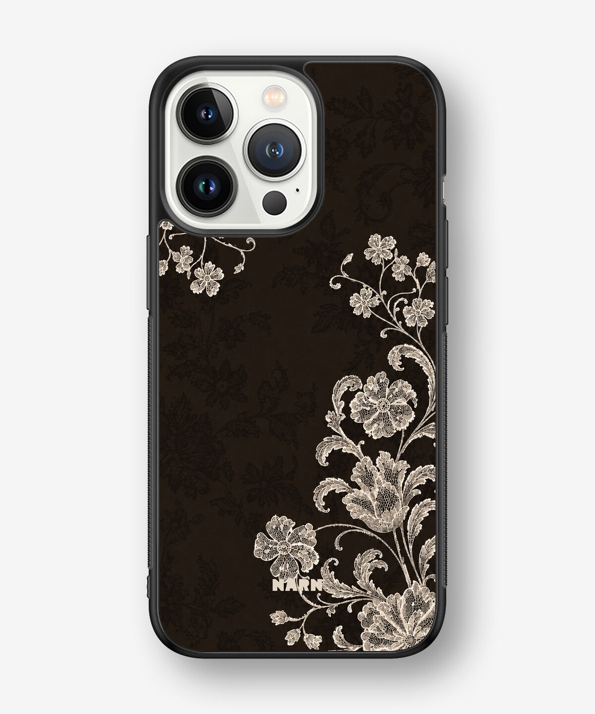 iPhone 13 Pro Hard Case – Ivory Bloom - View 1