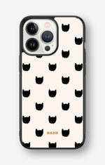 iPhone 13 Pro Hard Case – Kitty Dots - View 1