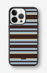 iPhone 13 Pro Hard Case – Latte Lines - View 1