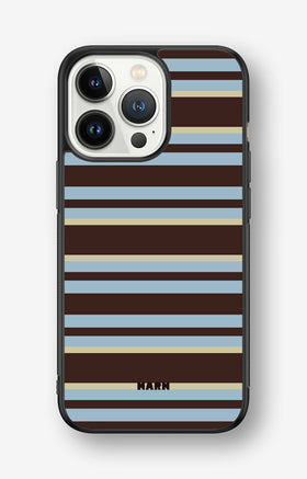 iPhone 13 Pro Hard Case – Latte Lines - View 1