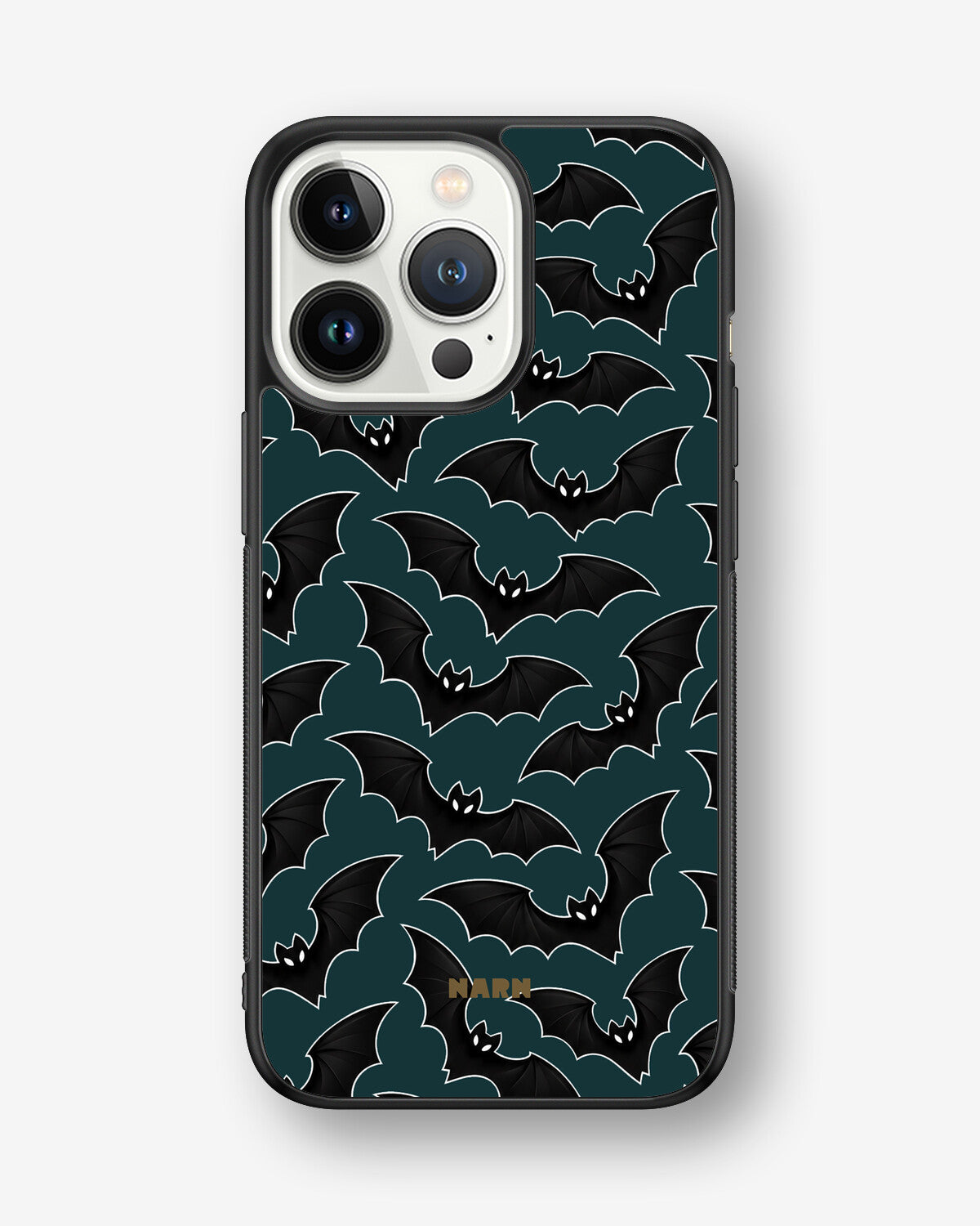 iPhone 13 Pro Hard Case – Midnight Bats - View 1