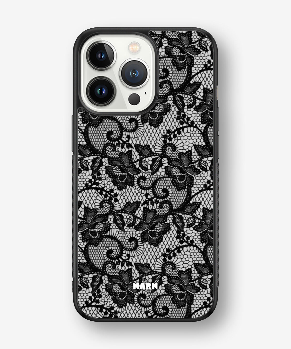 iPhone 13 Pro Hard Case – Midnight Lace - View 1