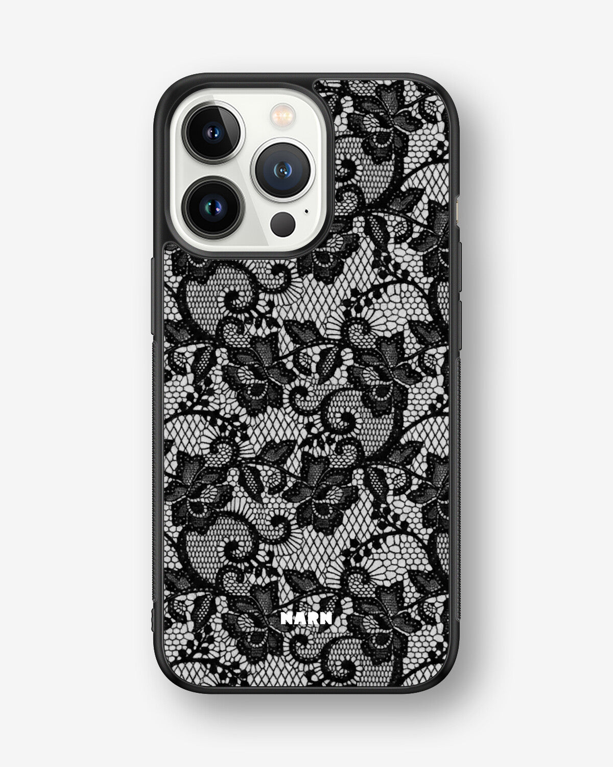 iPhone 13 Pro Hard Case – Midnight Lace - View 1
