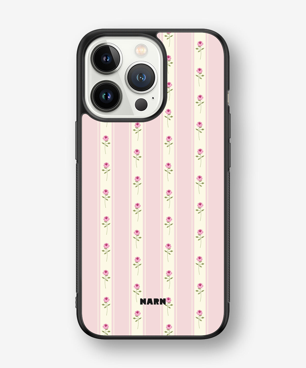 iPhone 13 Pro Hard Case – Rose Lines - View 1