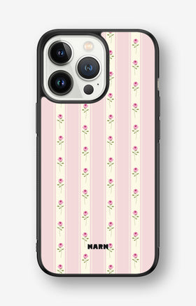 iPhone 13 Pro Hard Case – Rose Lines - View 1