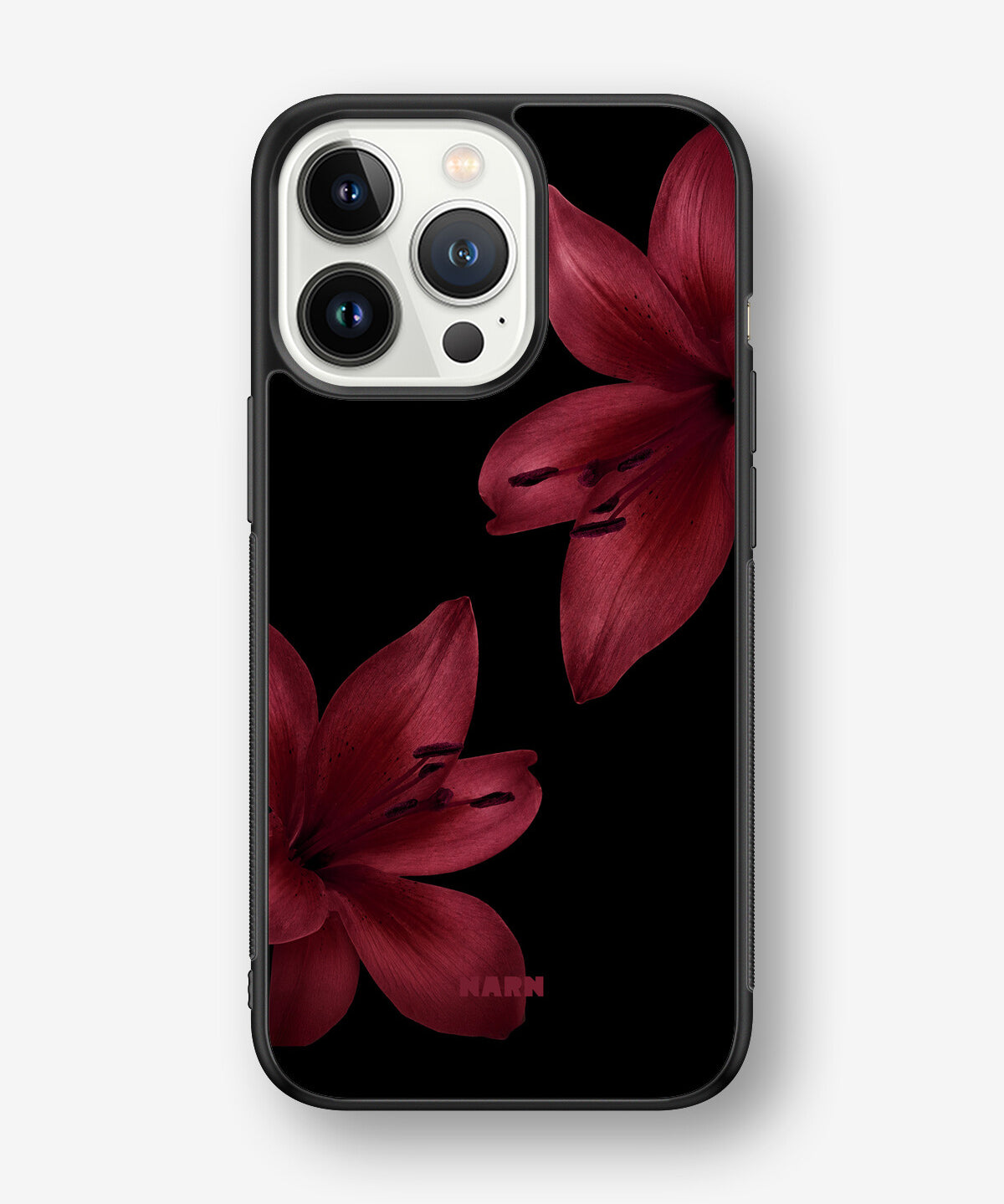 iPhone 13 Pro Hard Case – Ruby Lily - View 1