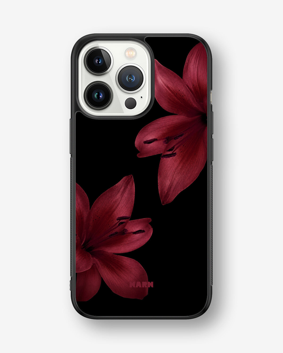 iPhone 13 Pro Hard Case – Ruby Lily - View 1