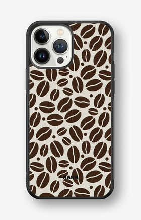 iPhone 13 Pro Max Hard Case – Coffee Beans - View 1