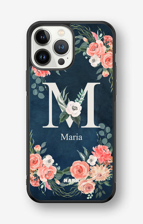 iPhone 13 Pro Max Hard Case – Custom - Floral - View 1