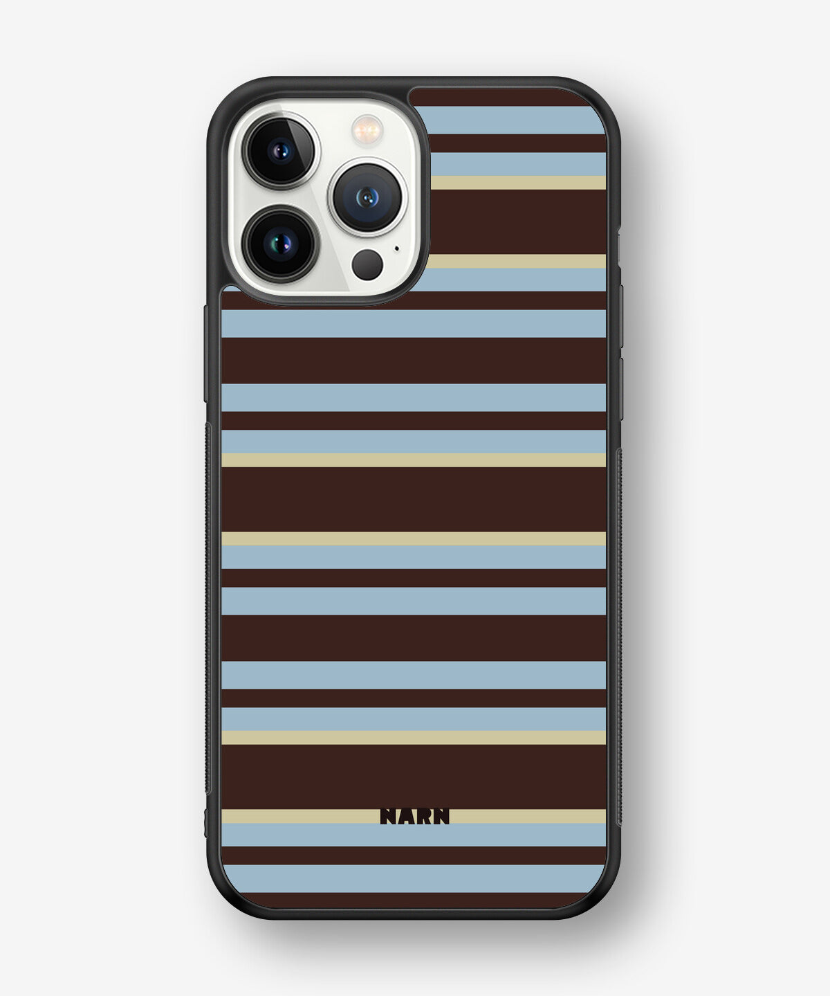 iPhone 13 Pro Max Hard Case – Latte Lines - View 1