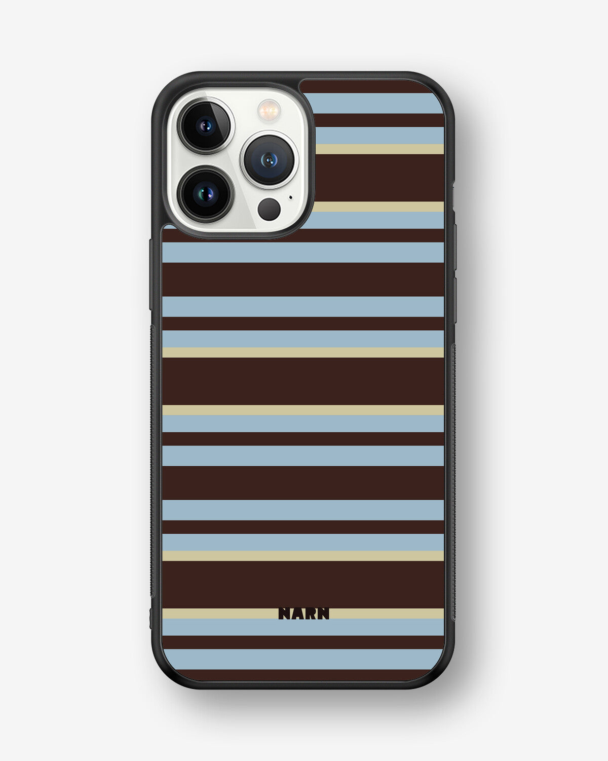 iPhone 13 Pro Max Hard Case – Latte Lines - View 1