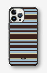 iPhone 13 Pro Max Hard Case – Latte Lines - View 1