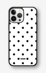 iPhone 13 Pro Max Hard Case – Mono Dots - View 1