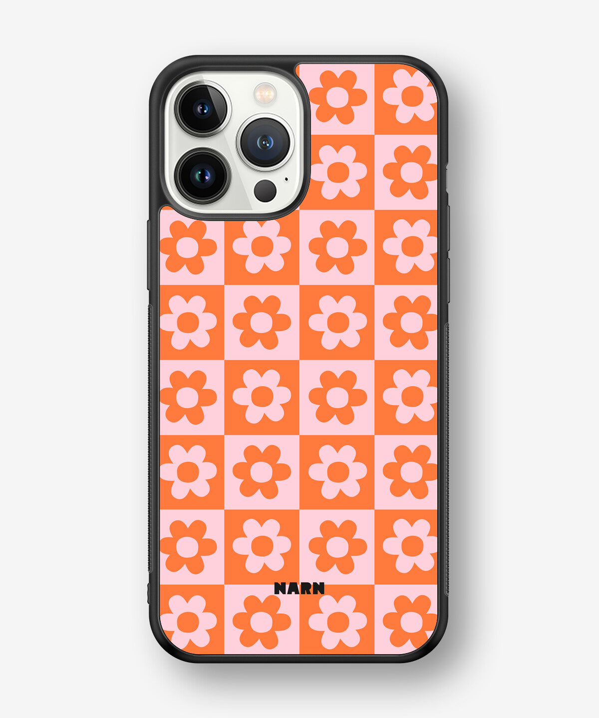 iPhone 13 Pro Max Hard Case – Peach Petals - View 1