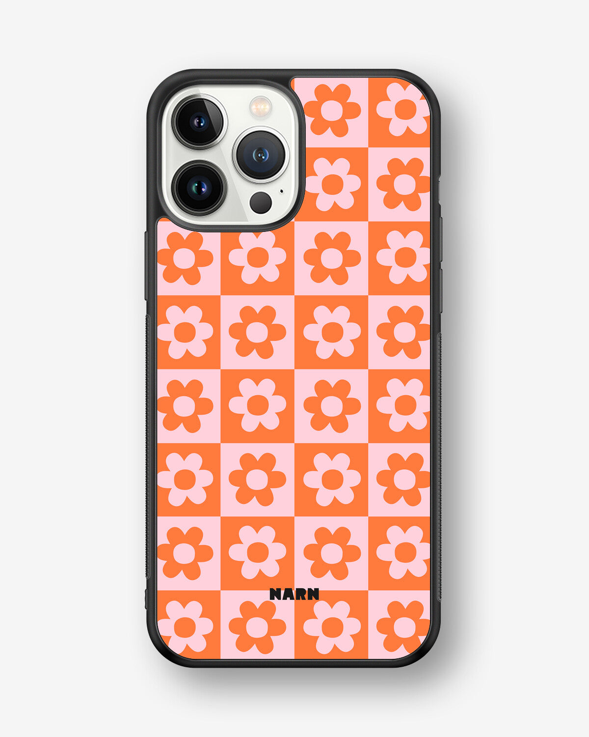 iPhone 13 Pro Max Hard Case – Peach Petals - View 1