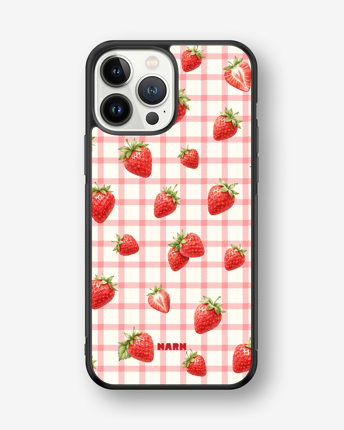 iPhone 13 Pro Max Hard Case – Strawbella - View 1