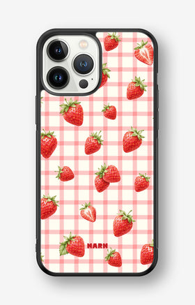 iPhone 13 Pro Max Hard Case – Strawbella - View 1