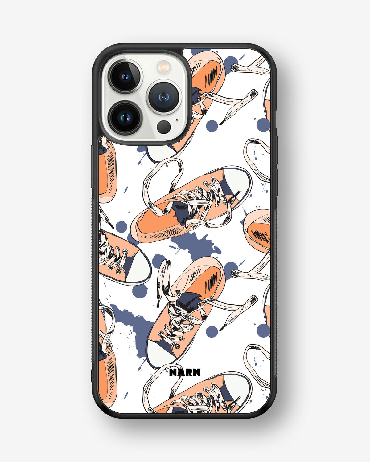 iPhone 13 Pro Max Hard Case – Apricot Sneakers - View 1