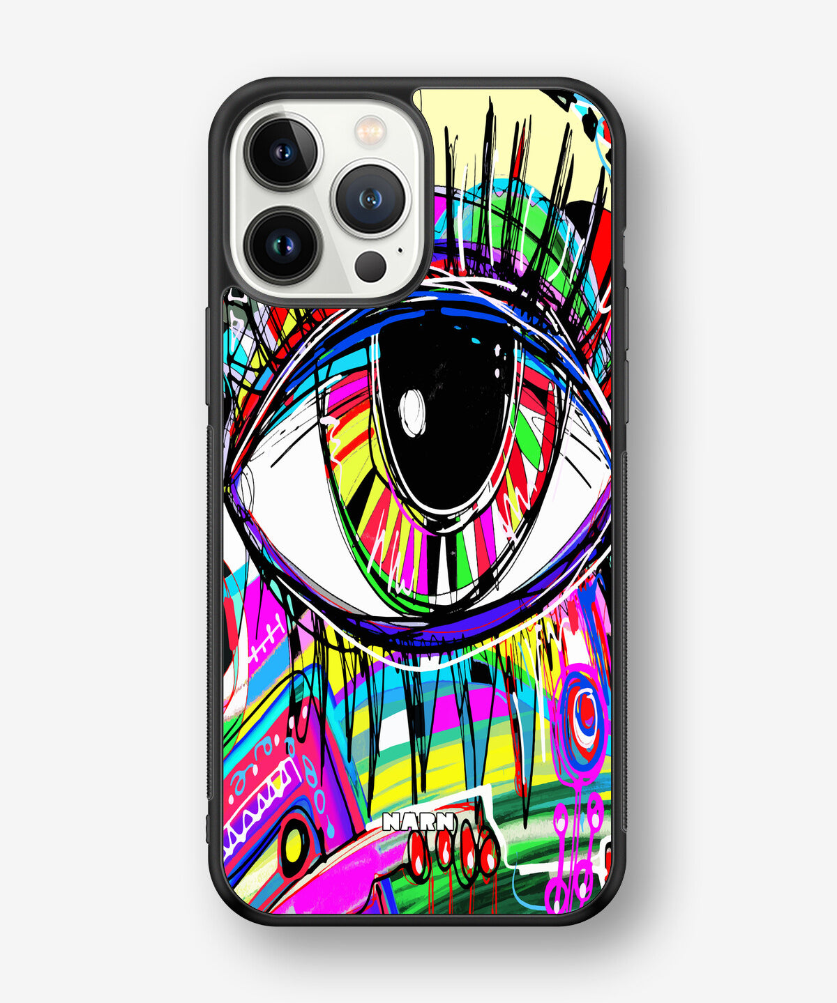 iPhone 13 Pro Max Hard Case – Abstract Eye - View 1