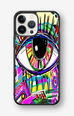 iPhone 13 Pro Max Hard Case – Abstract Eye - View 1