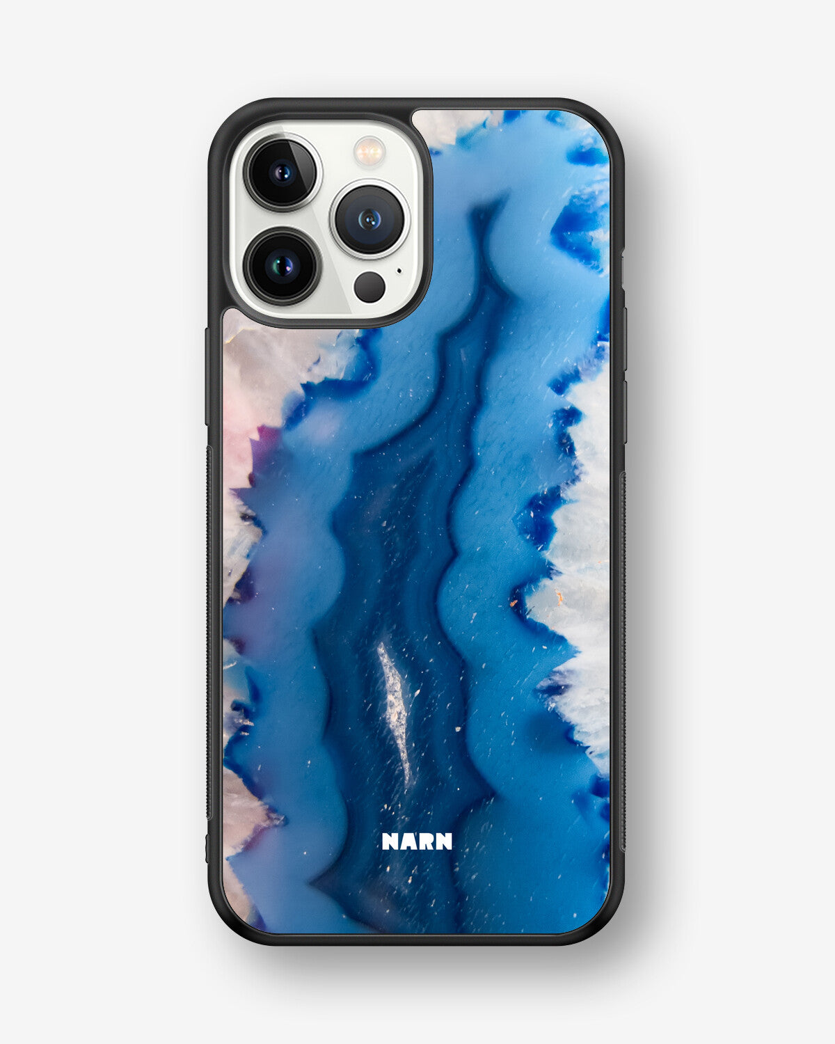 iPhone 13 Pro Max Hard Case – Blue Agate - View 1