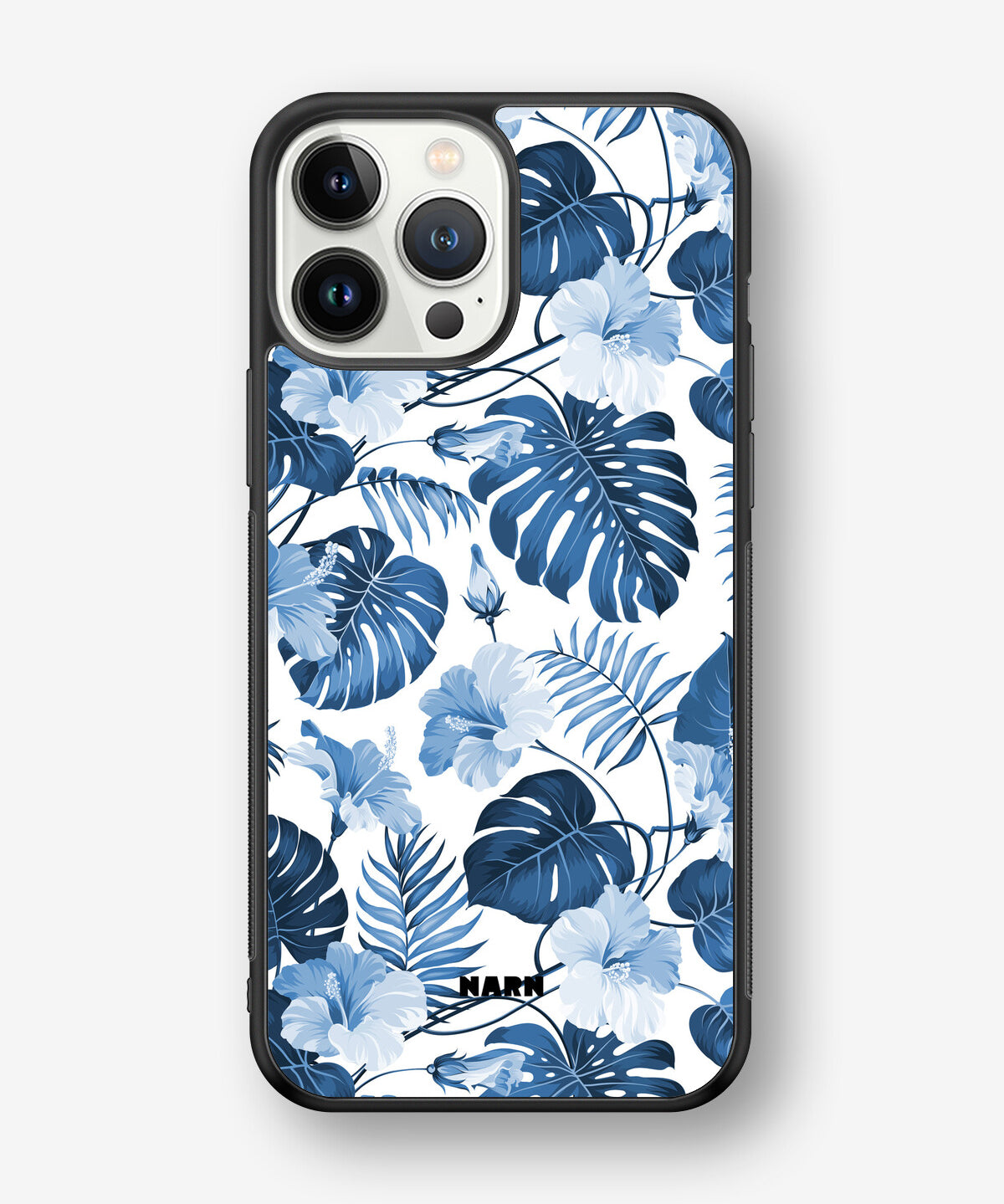 iPhone 13 Pro Max Hard Case – Blue Tropics - View 1