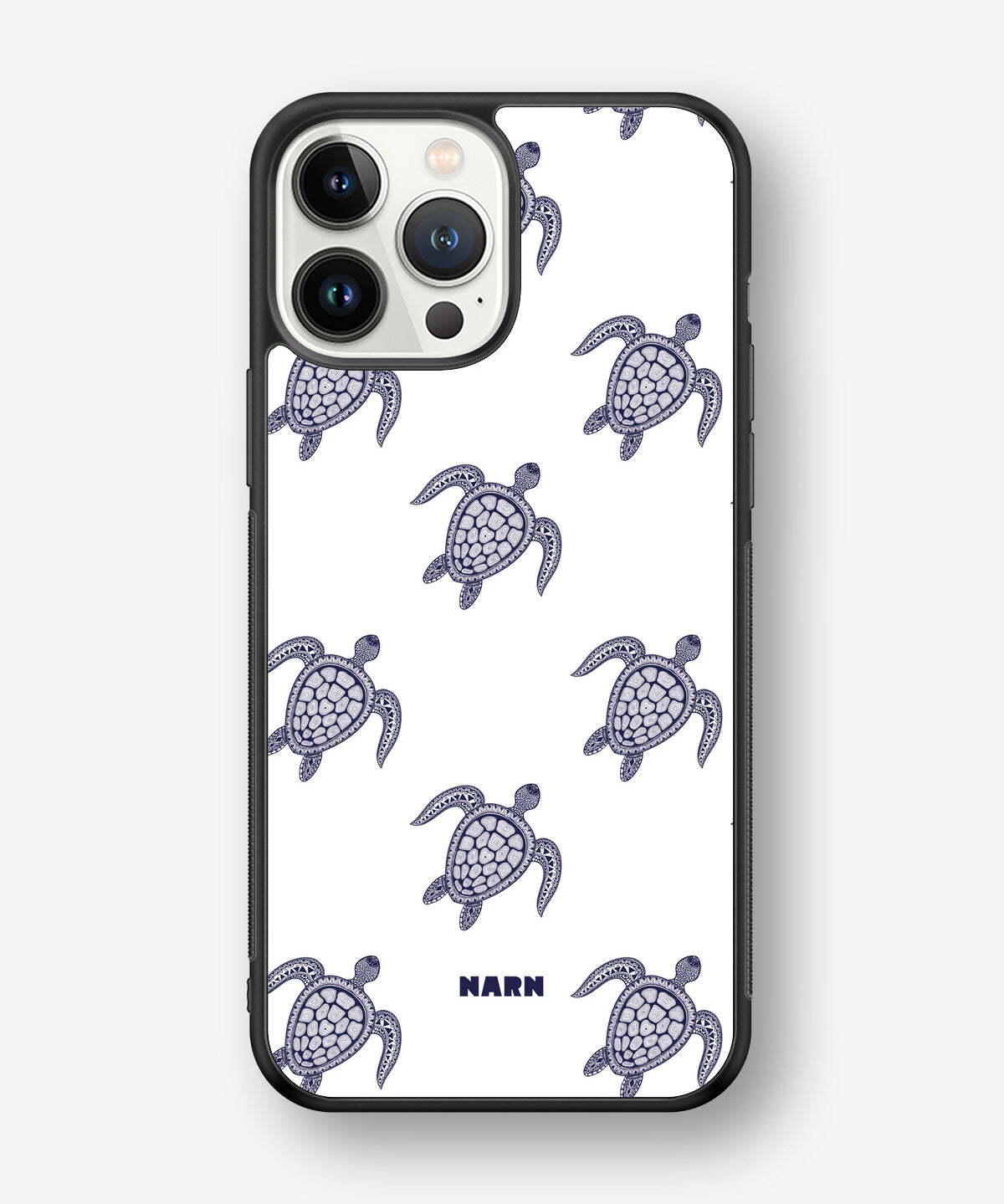 iPhone 13 Pro Max Hard Case – Blue Turtles - View 1