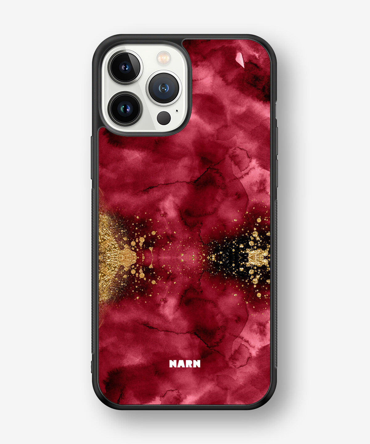 iPhone 13 Pro Max Hard Case – Burgendy Shimmer - View 1