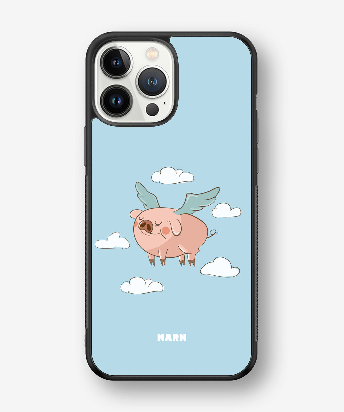 iPhone 13 Pro Max Hard Case – Dreamy Pig - View 1