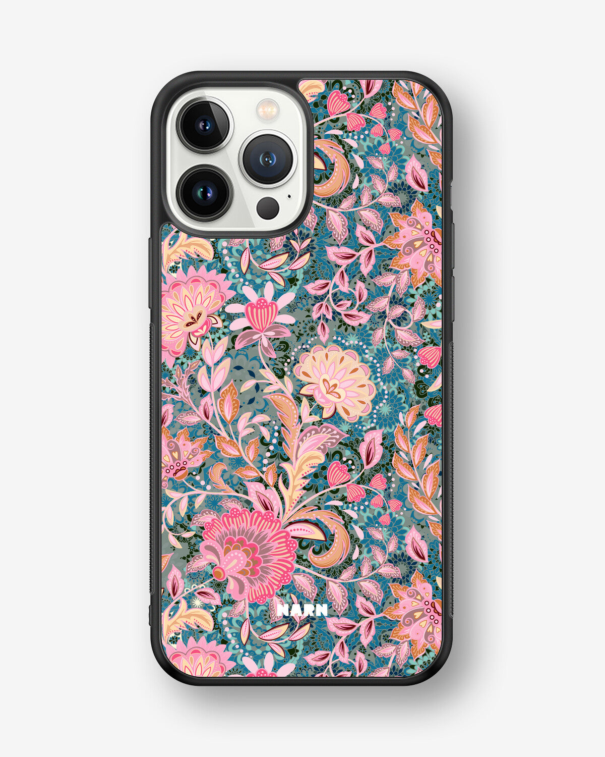 iPhone 13 Pro Max Hard Case – Fantasy Flowers - View 1
