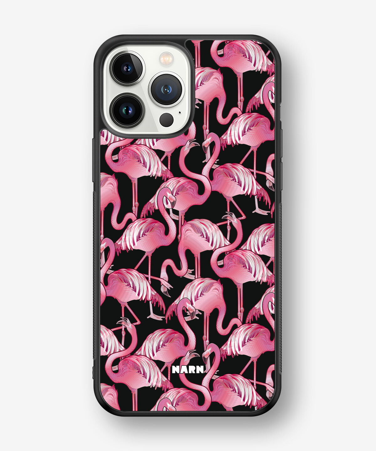 iPhone 13 Pro Max Hard Case – Flamingos - View 1