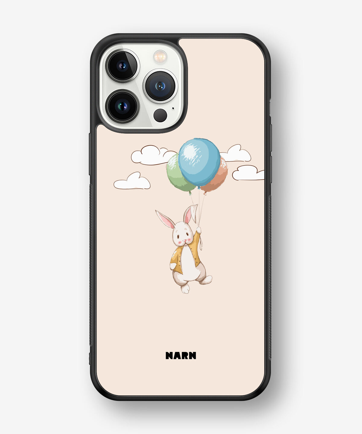 iPhone 13 Pro Max Hard Case – Flying Rabbit - View 1