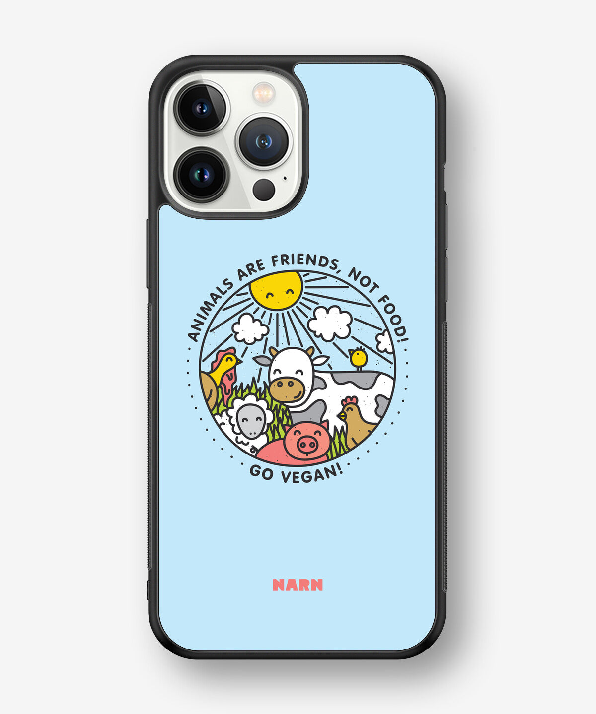iPhone 13 Pro Max Hard Case – Friends, Not Food - View 1