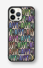 iPhone 13 Pro Max Hard Case – Happy - View 1