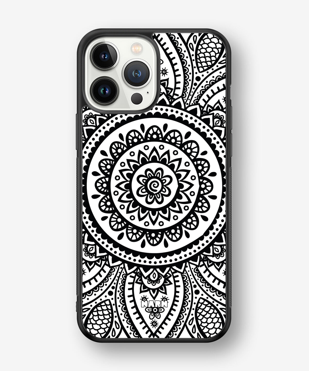 iPhone 13 Pro Max Hard Case – Henna Mandala - View 1