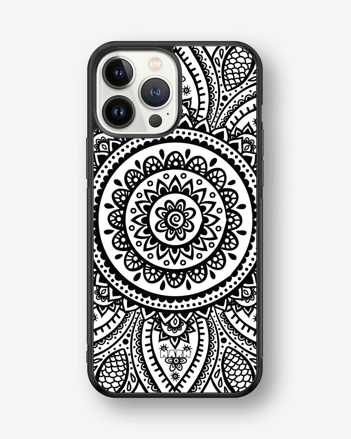 iPhone 13 Pro Max Hard Case – Henna Mandala - View 1