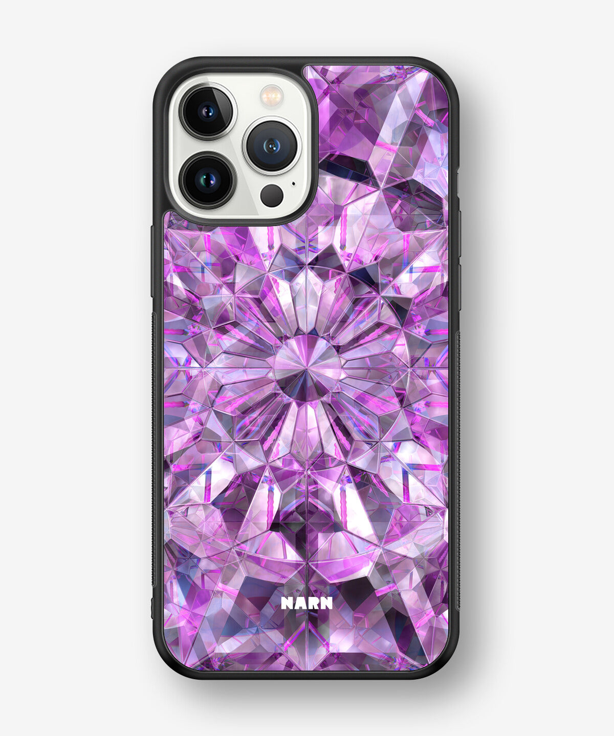 iPhone 13 Pro Max Hard Case – Lavender Crystals - View 1