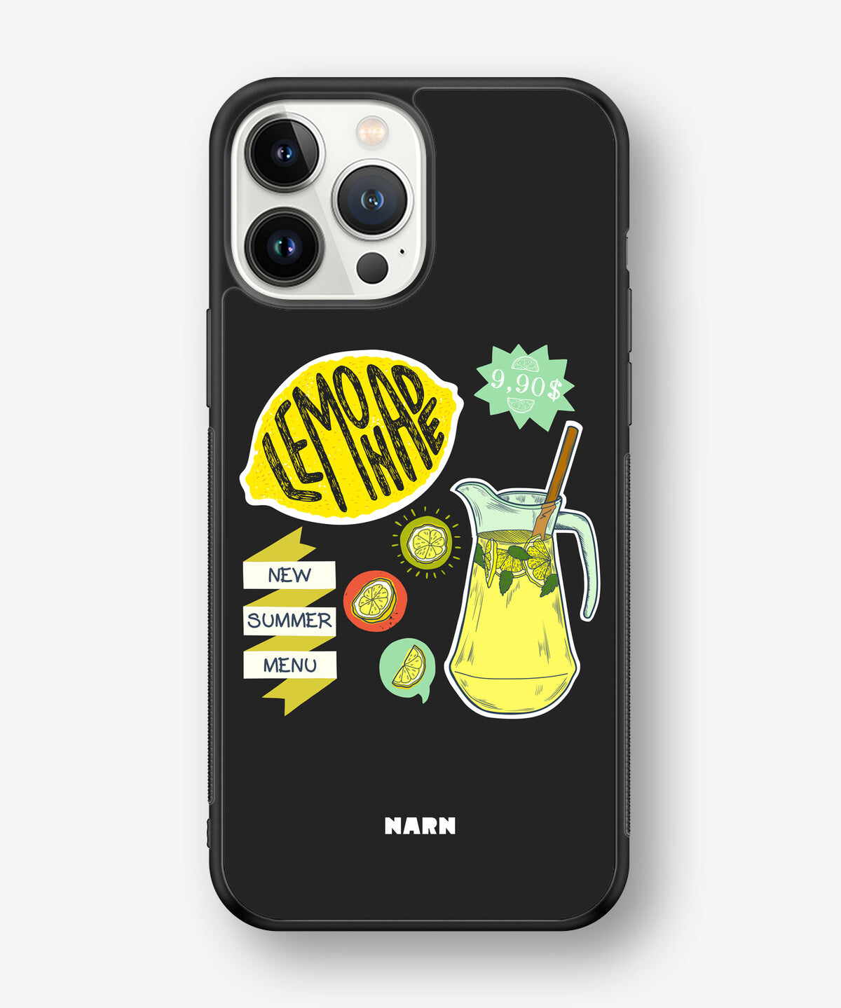 iPhone 13 Pro Max Hard Case – Lemon Summer - View 1