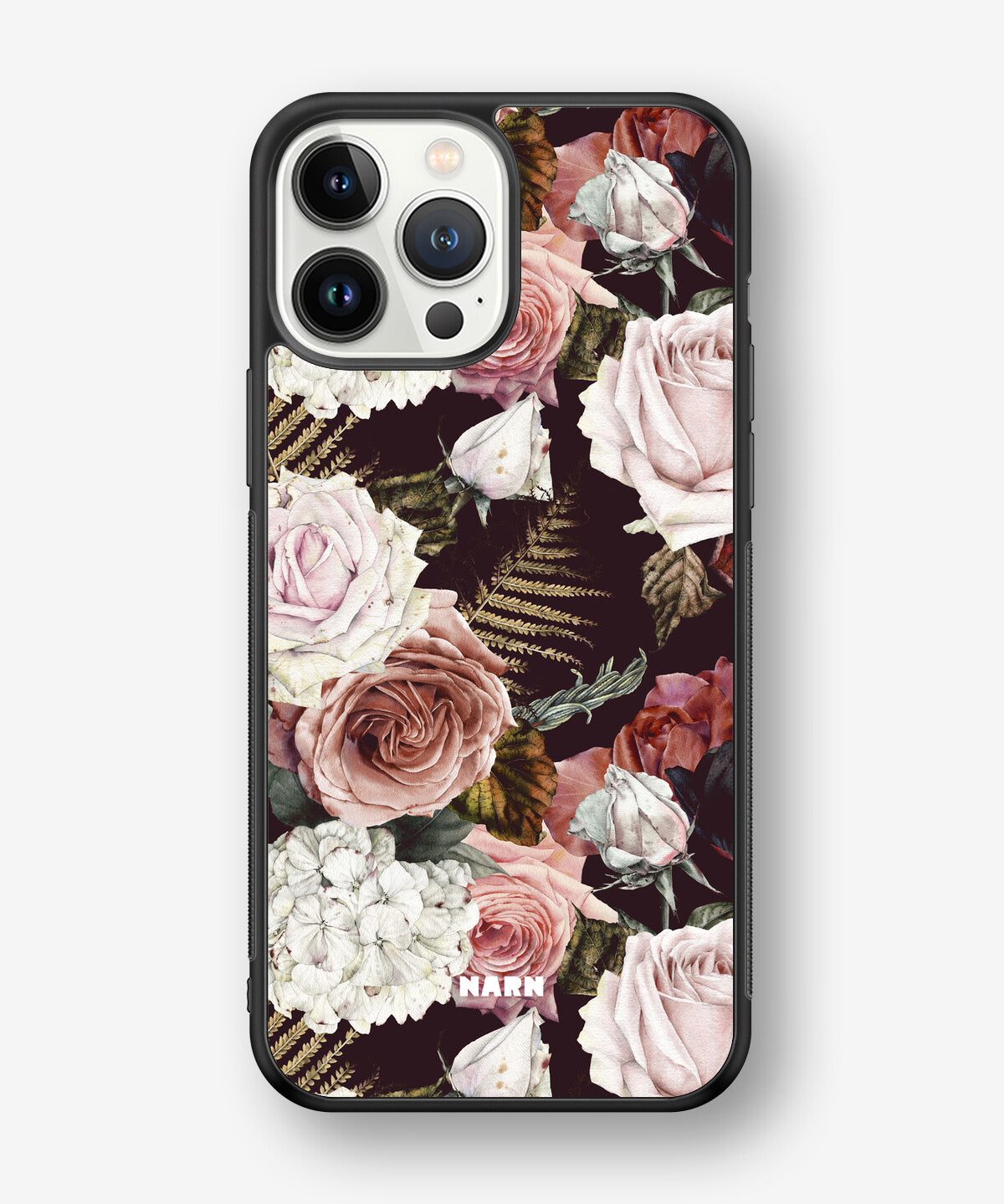 iPhone 13 Pro Max Hard Case – Midnight Roses - View 1