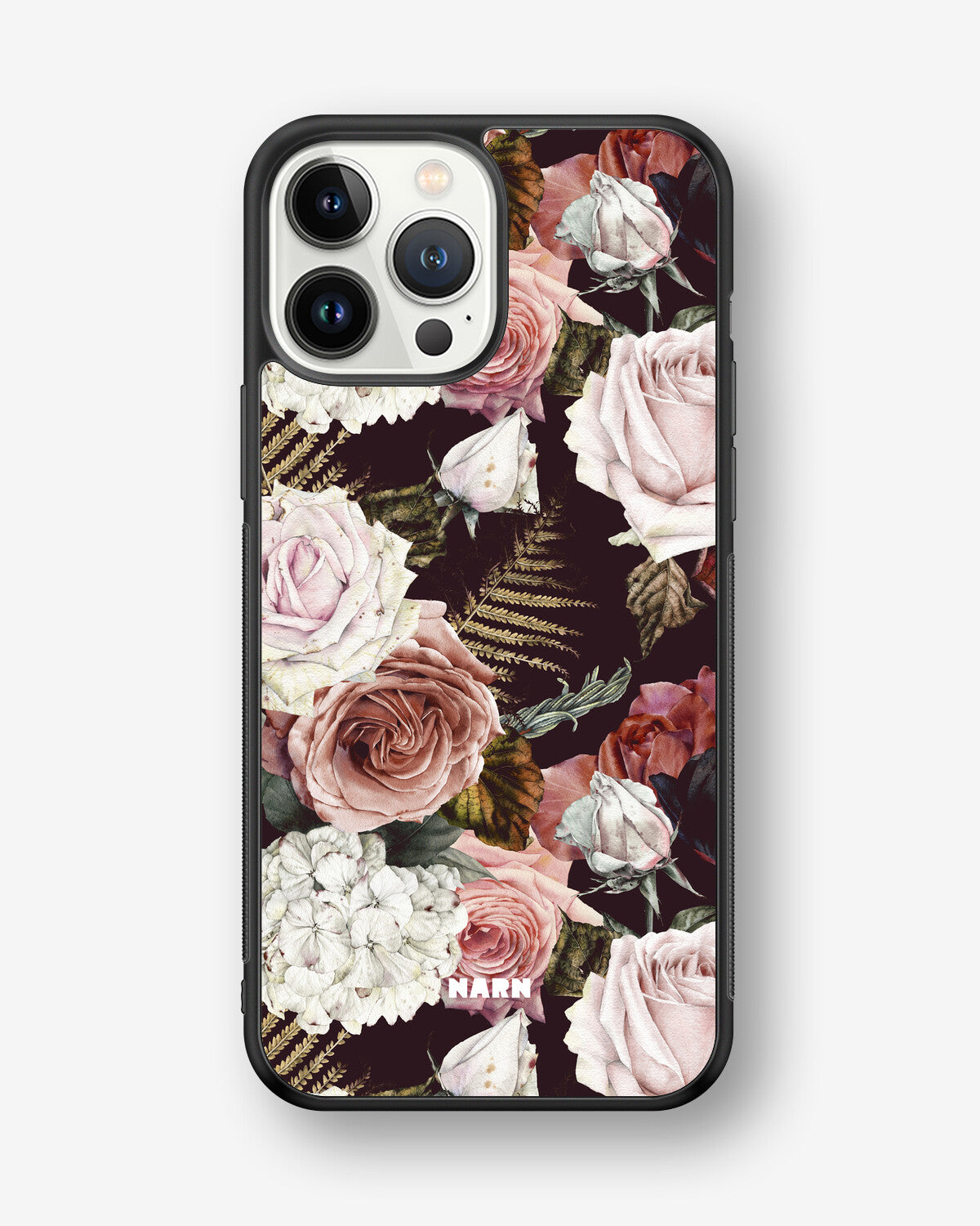 iPhone 13 Pro Max Hard Case – Midnight Roses - View 1
