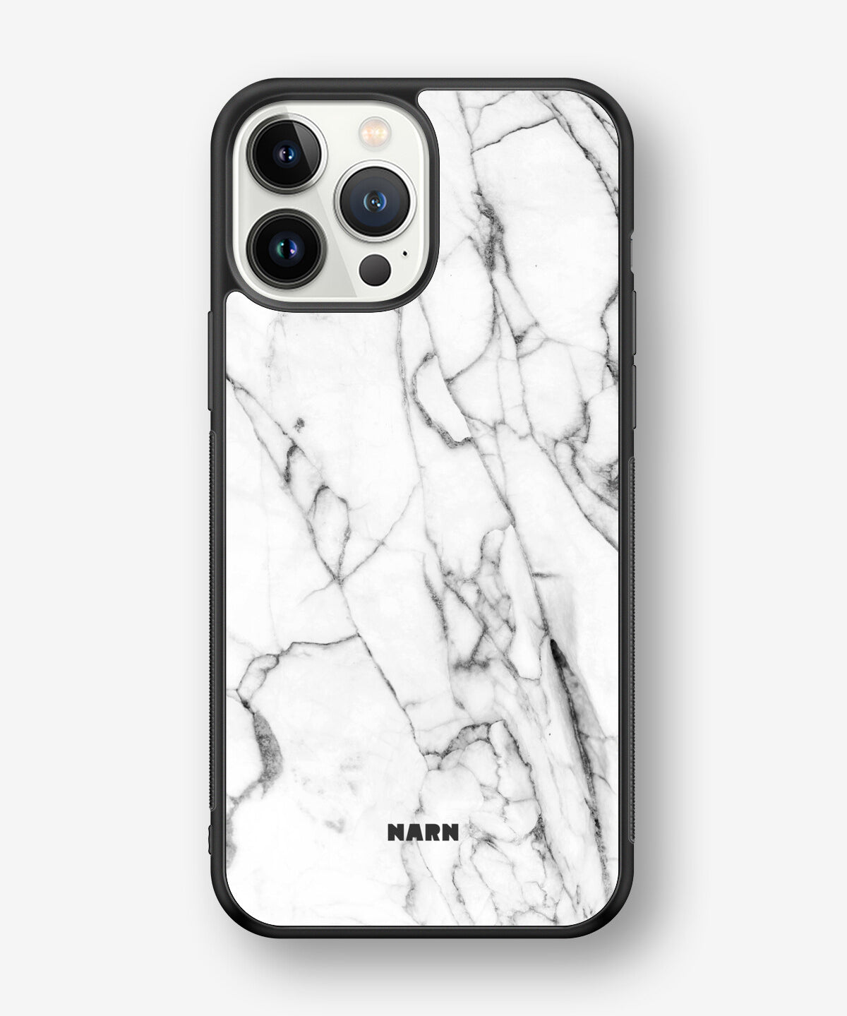 iPhone 13 Pro Max Hard Case – Milky Marble - View 1