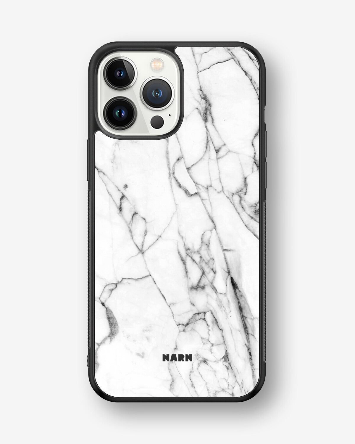 iPhone 13 Pro Max Hard Case – Milky Marble - View 1