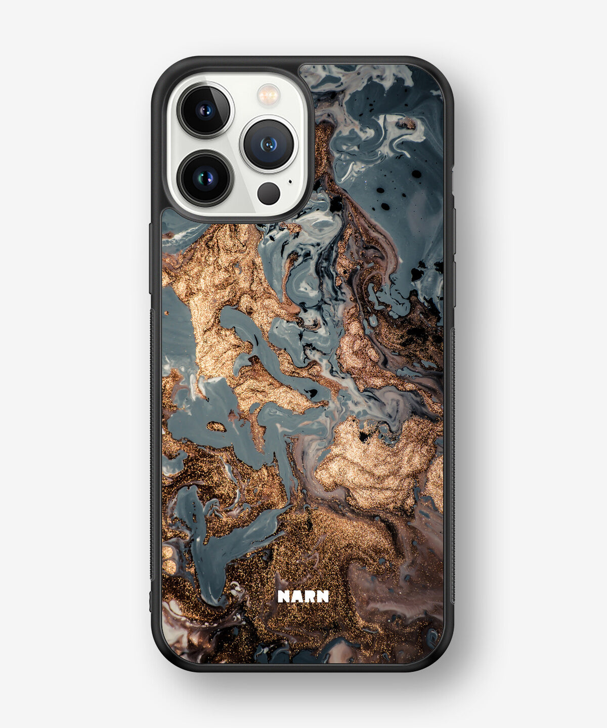 iPhone 13 Pro Max Hard Case – Molten Gold - View 1