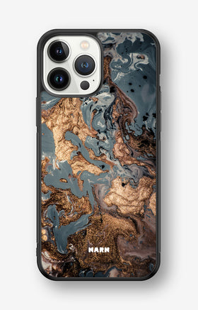 iPhone 13 Pro Max Hard Case – Molten Gold - View 1