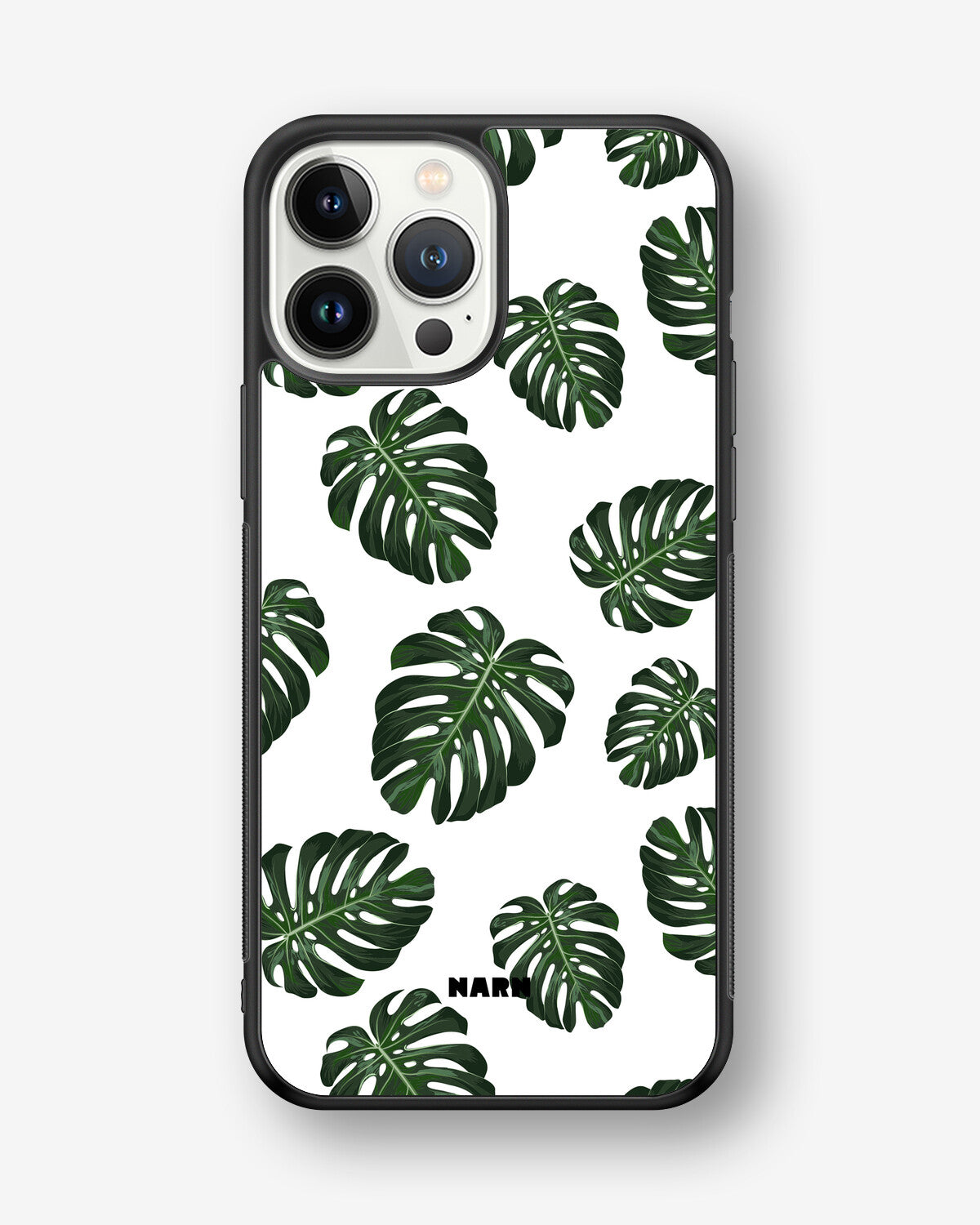 iPhone 13 Pro Max Hard Case – Monstera Pattern - View 1