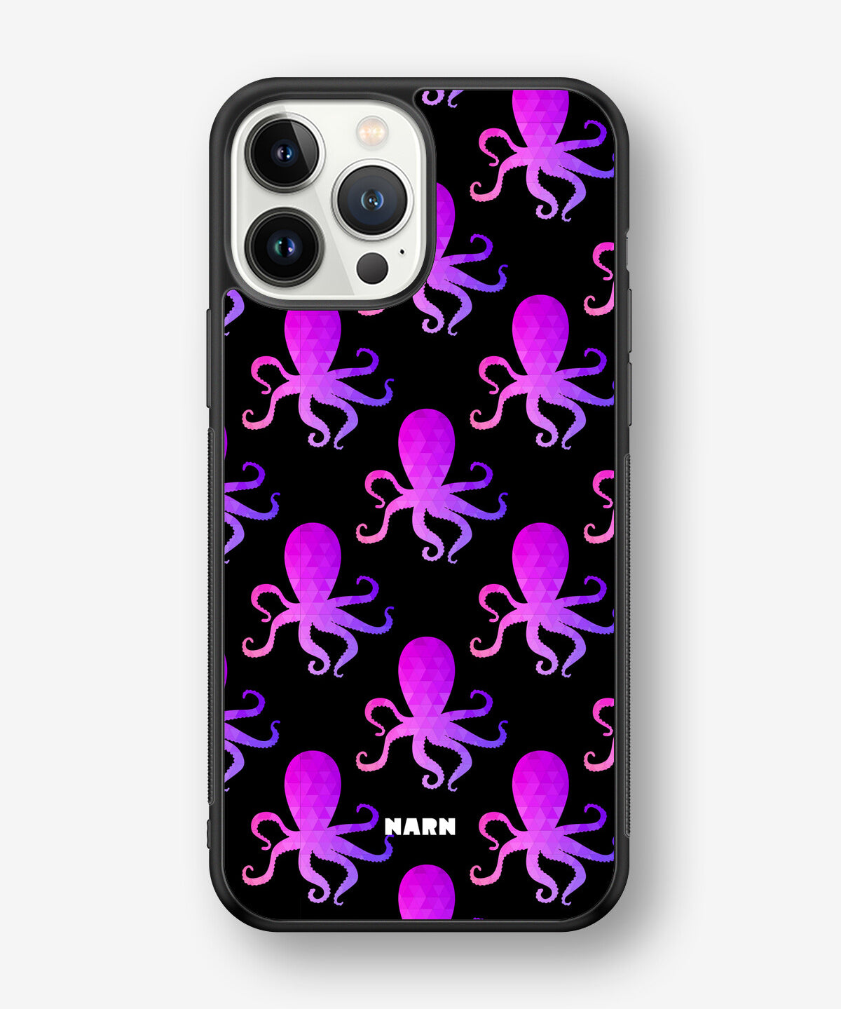 iPhone 13 Pro Max Hard Case – Octopus Pattern - View 1