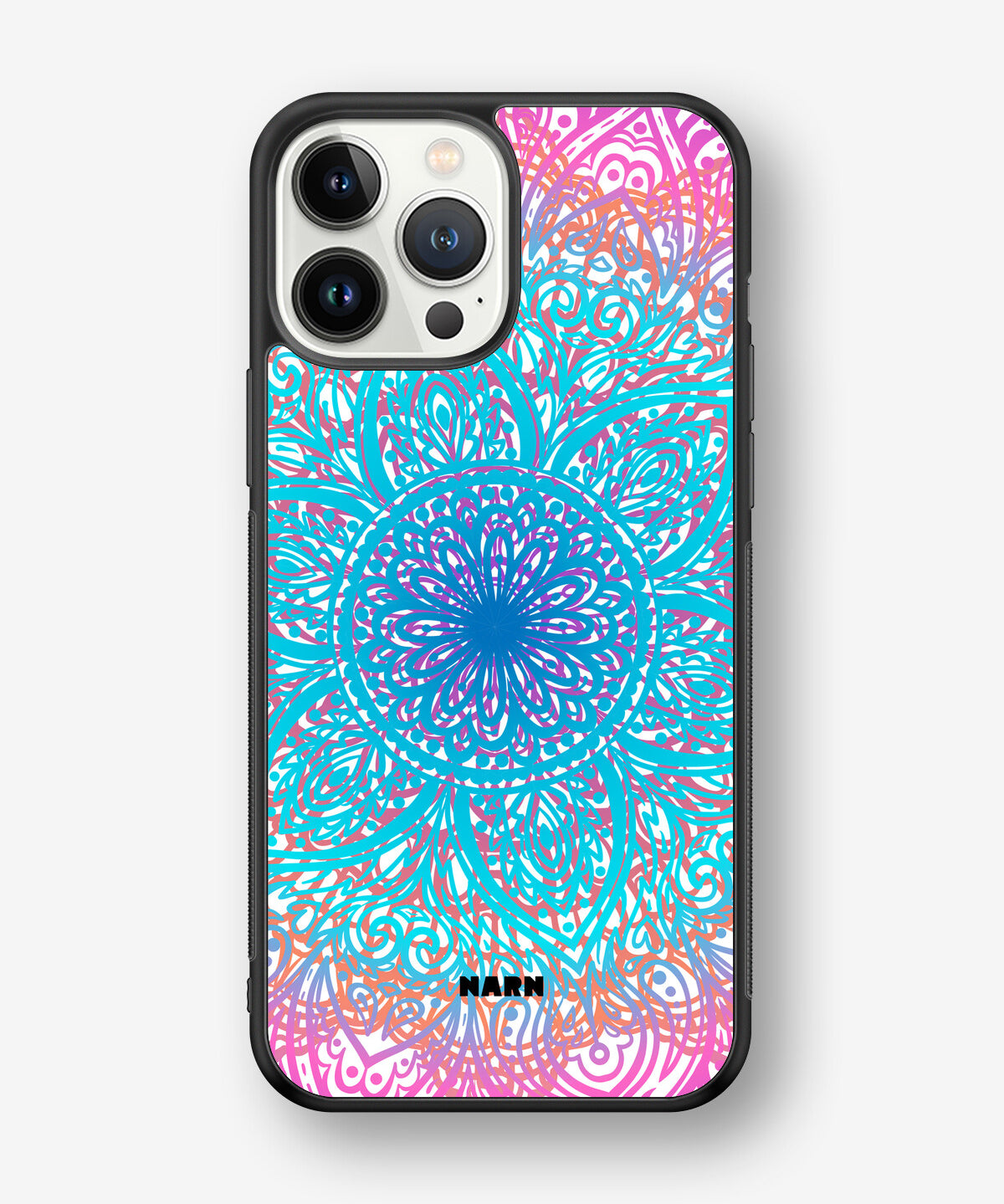 iPhone 13 Pro Max Hard Case – Pastel Mandala - View 1