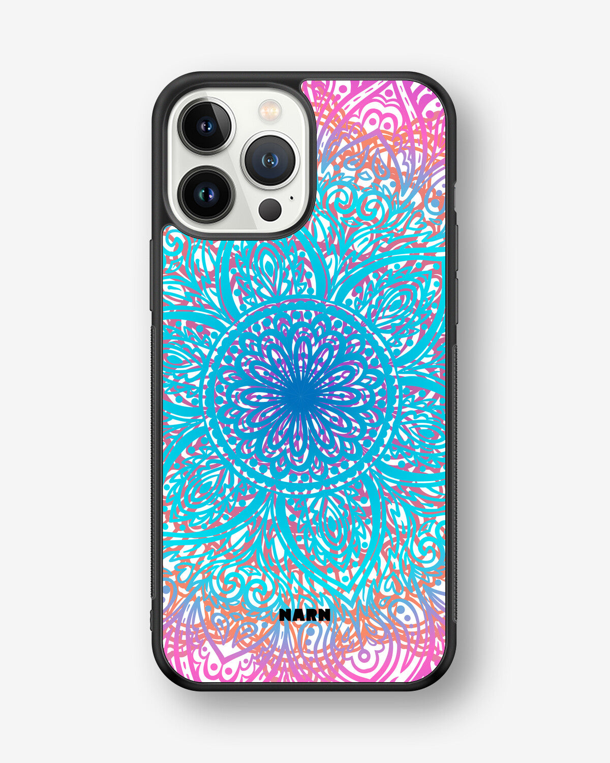 iPhone 13 Pro Max Hard Case – Pastel Mandala - View 1