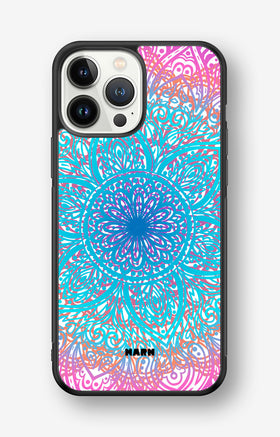 iPhone 13 Pro Max Hard Case – Pastel Mandala - View 1
